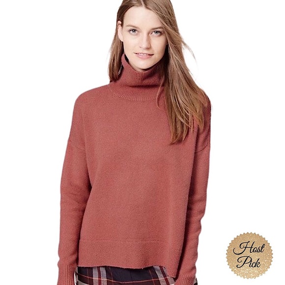 LOFT Relaxed Turtleneck Sweater - Picture 3 of 16